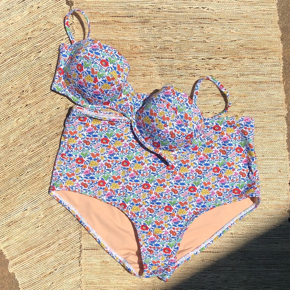 J.Crew Swim Bottom Liberty® Favorite Flowers